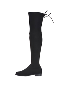 /SW Lowland Сапоги выше колена женские, черные Stuart weitzman