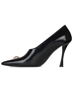 Туфли-лодочки с заостренным носком, украшенные кристаллами, Black Givenchy