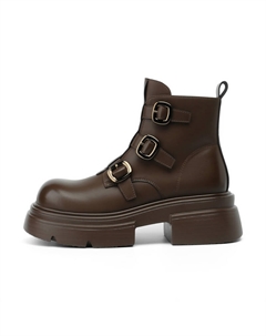 Ботильоны женские коричневые 6,5 см Josiny