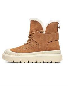 Теплые короткие зимние сапоги унисекс, Brown Modengpan