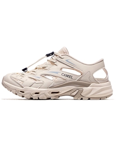 Женские дышащие кроссовки для речного треккинга с защитой от запаха, Ecru/Black Camel