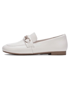 Лоферы женские бежевые 1,5 см Aokang