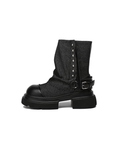 Женские ботинки Martin 18 см, Uniform Blue Daphne