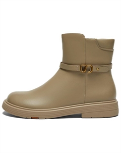 Ботильоны женские, Light Coffee-Unlined Bata