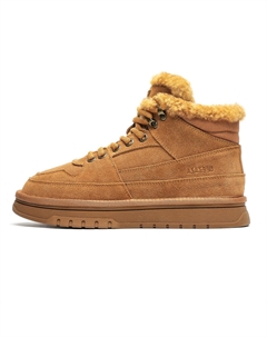 Теплые короткие зимние сапоги унисекс, Khaki Giho