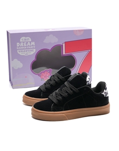 Износостойкие и легкие низкие кроссовки для скейтбординга унисекс черного цвета 7 sevfun