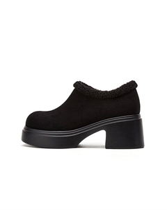 Женские зимние ботинки до щиколотки на платформе, черный Daphne