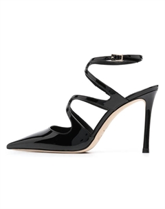 Туфли Azia 95 мм из лакированной кожи, Original Shoe Box Included Jimmy choo