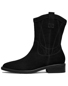 Ботильоны женские Fishbone Technology 3 см, Black-Fleece-Lined Bata