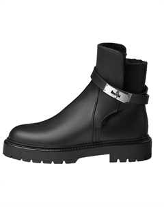 HERMES Ботильоны Jeff Ankle Boots 3,5 см, женские, черные Hermès