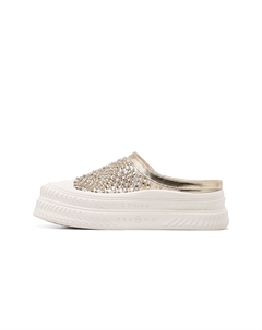 Женские сандалии с закрытым носком, устойчивые к истиранию, Gold C°banner