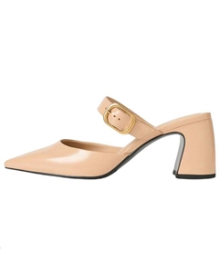 Устойчивые к истиранию сандалии с закрытым носком, женские, телесно-розовые Charles&keith