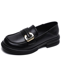 Лоферы 5CM женские черные Weishibangwei