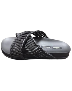 Тапочки-слайды женские черные Melissa