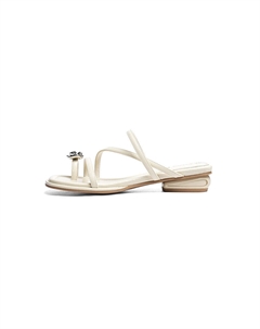 Сандалии-слайдеры женские, устойчивые к истиранию и скольжению, Beige Red dragonfly