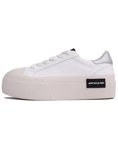 Низкие нескользящие кроссовки для скейтбординга OGCLASSIC, увеличивающие рост, женские, цвет "Призрак", белые Article no.