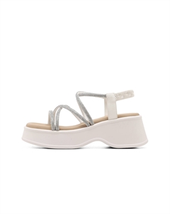 Сандалии с одним ремешком женские, Beige C°banner