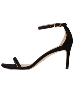 /SW Nudist Сандалии с одним ремешком 7,5 см, женские, черные Stuart weitzman