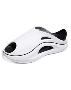 Тапочки-слайды, устойчивые к истиранию, унисекс, белые Tafn