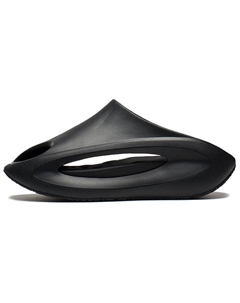 Тапочки-слайды Yun You Slay Quiet, устойчивые к истиранию, черные, унисекс Li-ning