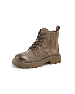 Короткие женские ботинки Martin, Khaki Camel active