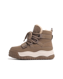 Теплые короткие зимние сапоги женские, Camel Aquascutum