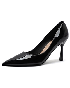 Женские туфли на тонком каблуке и высоком каблуке, Black Weishibangwei