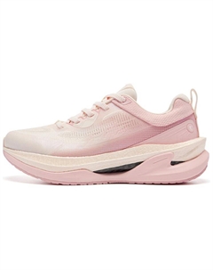 Кроссовки женские с низким верхом, износостойкие, противоскользящие, розовые Qiaodan