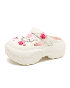 Сабо женские, White Pink Tafn