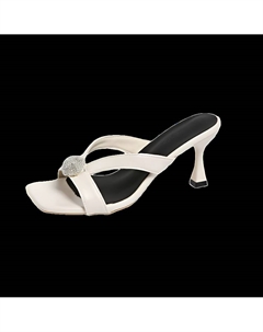 Тапочки-слайды женские, устойчивые к истиранию, бежевые Tafn