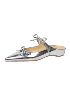 Женские сандалии с закрытым носком и резиновой подошвой, устойчивые к истиранию, Silver Bigtree