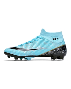 Футбольные бутсы FG Firm Ground Cushioning, легкие, нескользящие, унисекс, Aqua, Aqua Binary