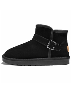 Теплые короткие зимние сапоги унисекс, Black Shiozawa