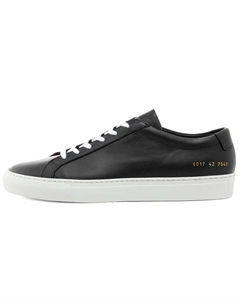Кроссовки Achilles Low 'Black White Sole' Women's Common projects