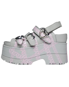 Женские сандалии YUEQI QI x Roman, серые, Gray Ugg