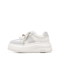 Низкие женские кроссовки, Beige C°banner