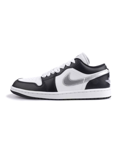 Баскетбольные кроссовки Air 1 Low Top Vintage, унисекс, серебристые, Silver Jordan