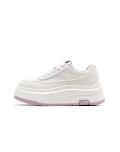 Низкие женские кроссовки, White Purple C°banner