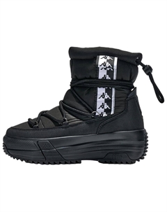 Теплые нескользящие зимние ботинки Crew, женские, черные Kappa