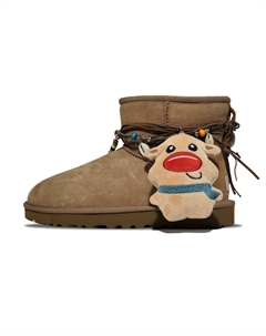Ботинки короткие зимние Classic Mini II Joy Calf, светло-коричневый Ugg