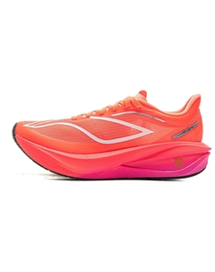 Кроссовки Feidian 5 Challenger женские с низким верхом, флуоресцентные, огненно-оранжевые Li-ning