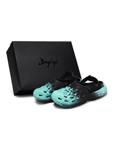 MAXXCLOG 811 Manufacturing, флуоресцентные туфли Heidi, специальные сабо унисекс, черные, Tiffany, Black Tiffany Adidas