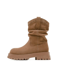 Ботильоны женские цвета кэмел/хаки C°banner