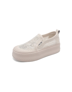 Туфли-слипоны. Легкие, дышащие, быстросохнущие, низкие, повседневные туфли. Цвет: бежевый, абрикосовый Red dragonfly