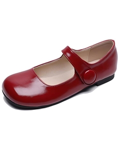 Туфли Мэри Джейн женские красные Weishibangwei