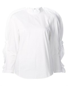 Toga блузка с рюшами на рукавах 38 белый Toga