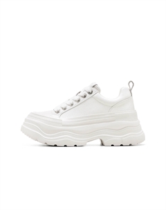 Низкие повседневные туфли для женщин, White C°banner