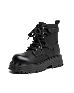 Короткие ботинки Martin 4,5 см, женские, черные Aokang