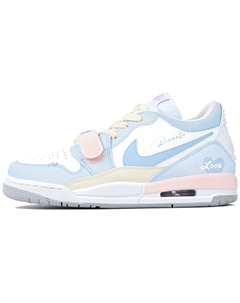 Баскетбольные кроссовки Legacy 312, износостойкие, винтажные, унисекс, небесно-голубые Jordan