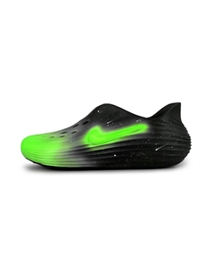 Сабо ReactX Rejuven8 унисекс, черно-зеленые, Black Green Nike